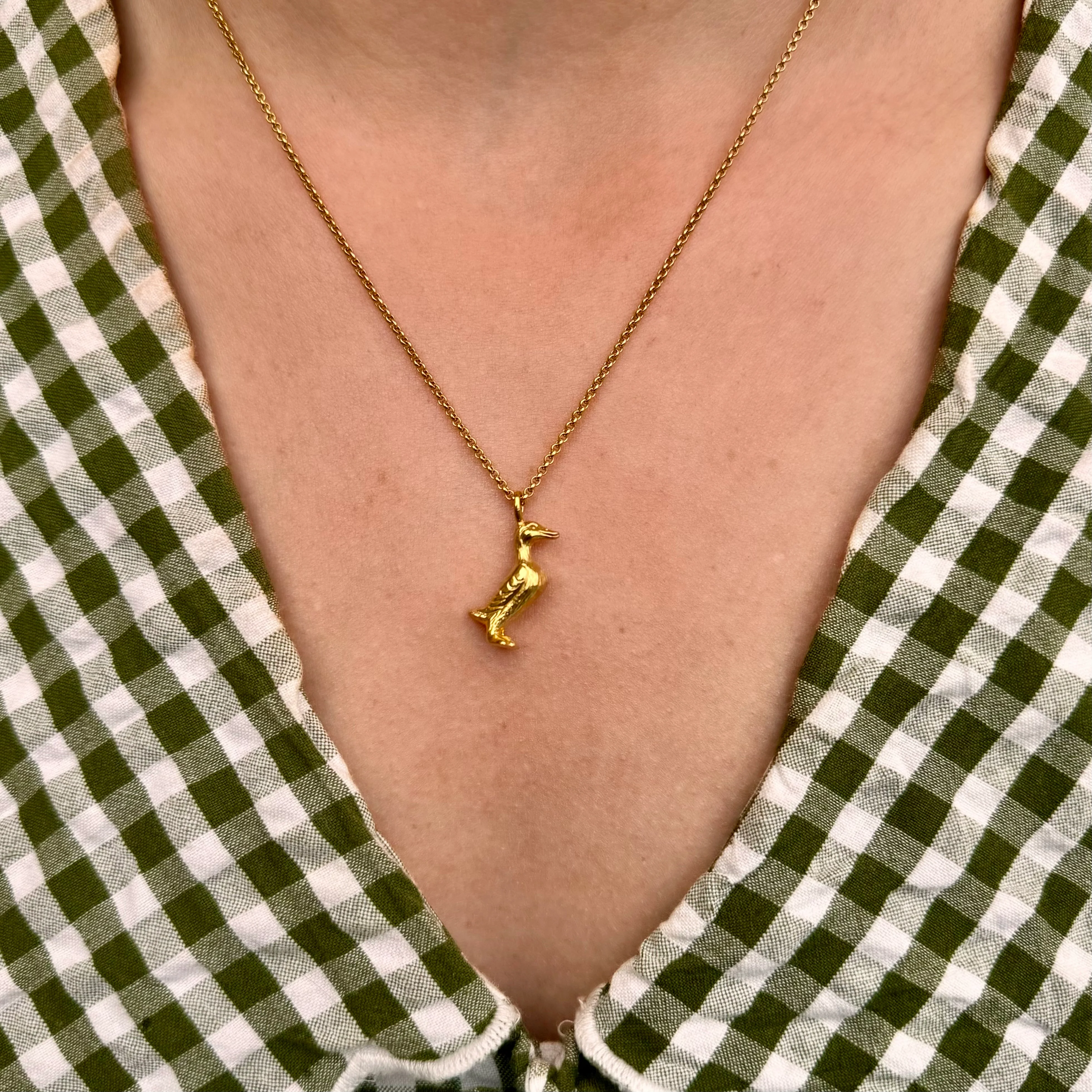 Duck Necklace (18ct Gold Plated) - Image 2
