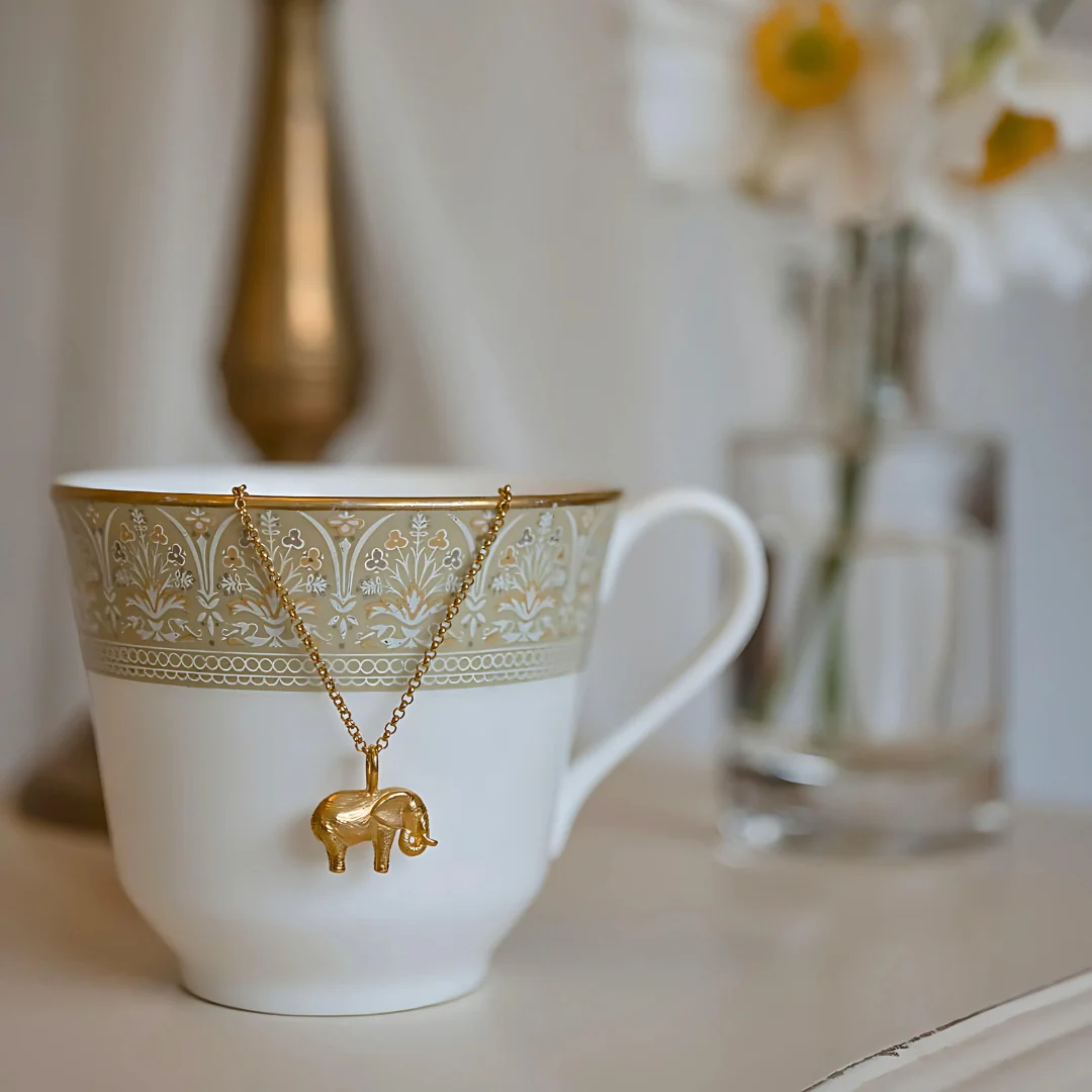 Elephant Necklace (18ct Gold Plated) - Image 2