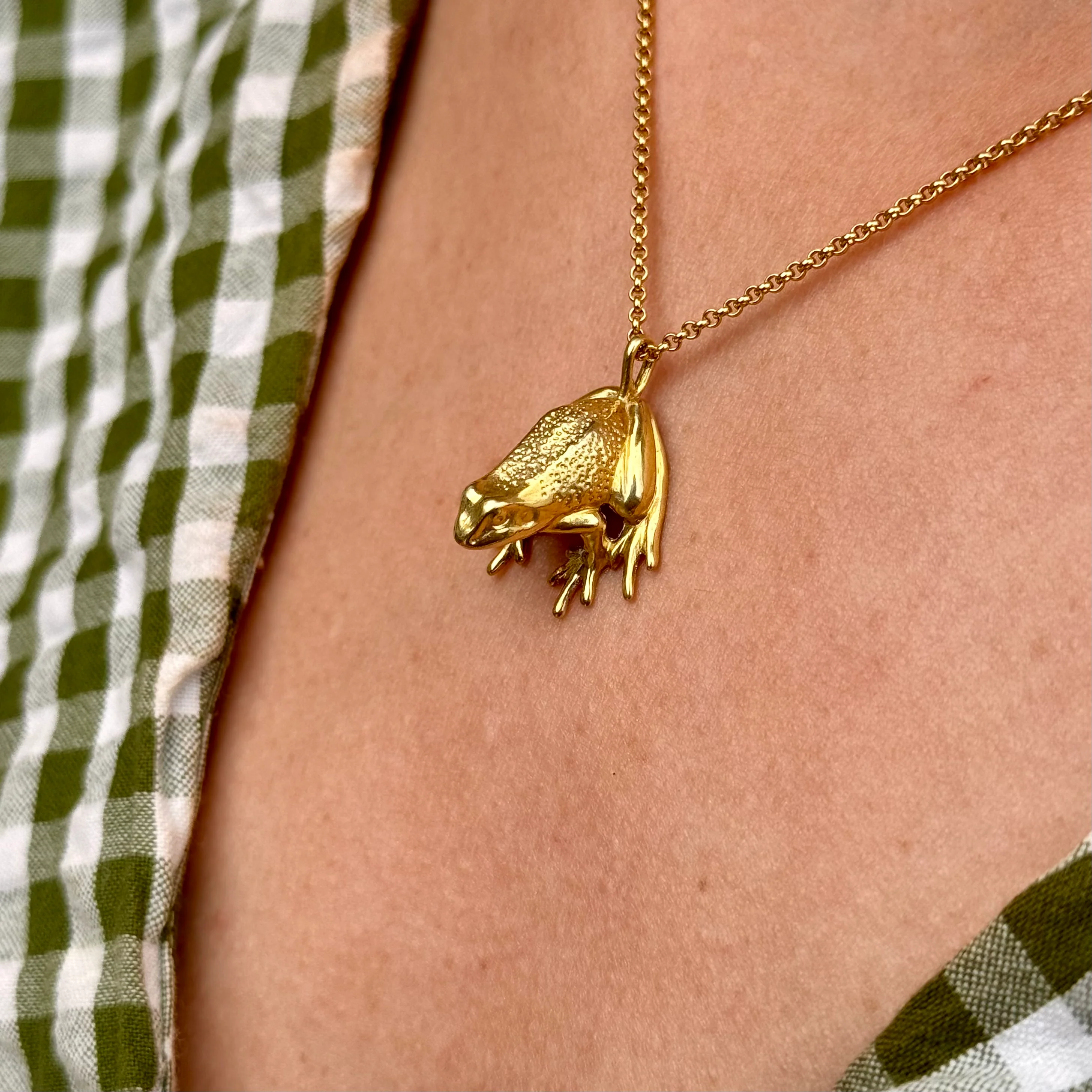 Frog Necklace (18ct Gold Plated) - Image 4