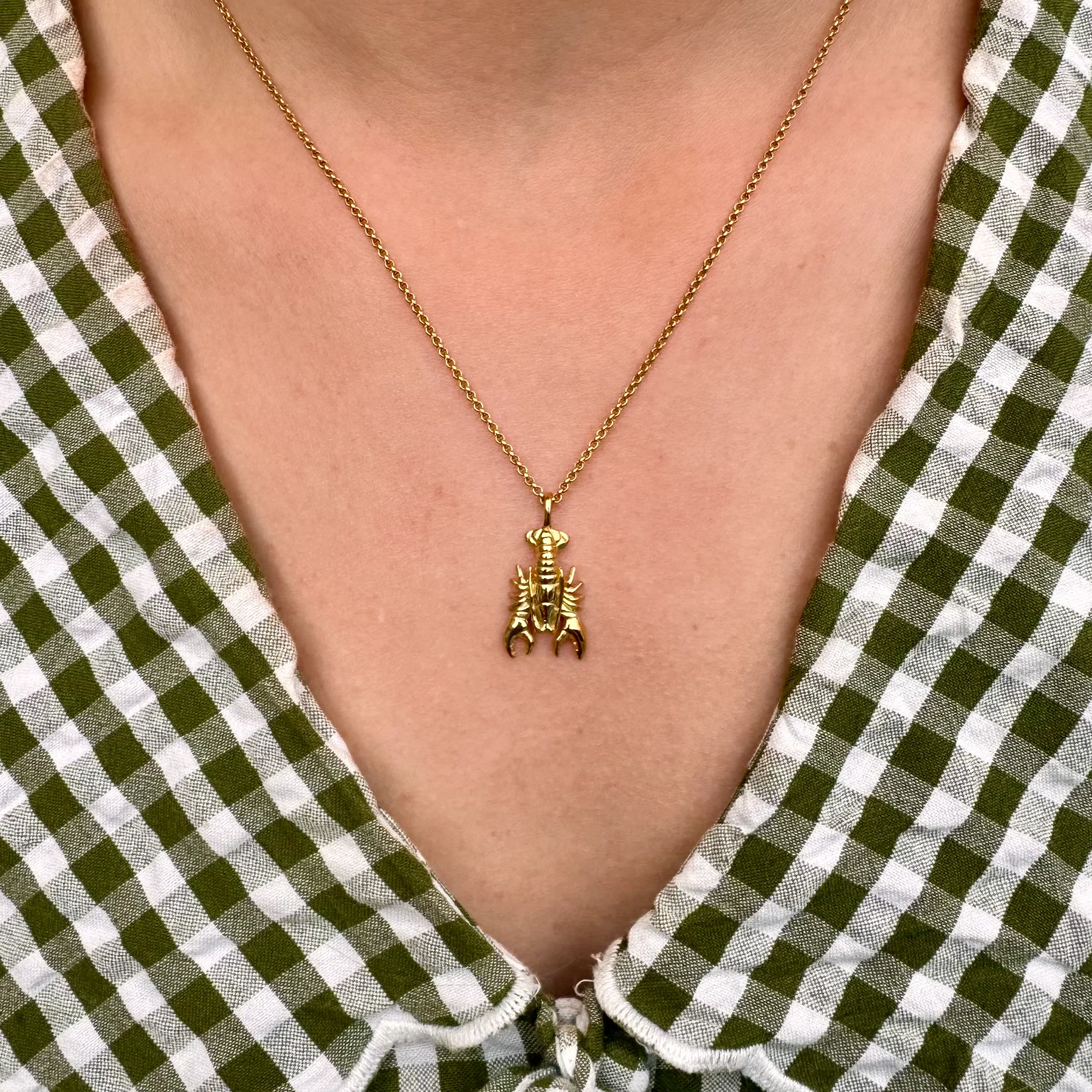 Lobster Necklace (18ct Gold Plated) - Image 2