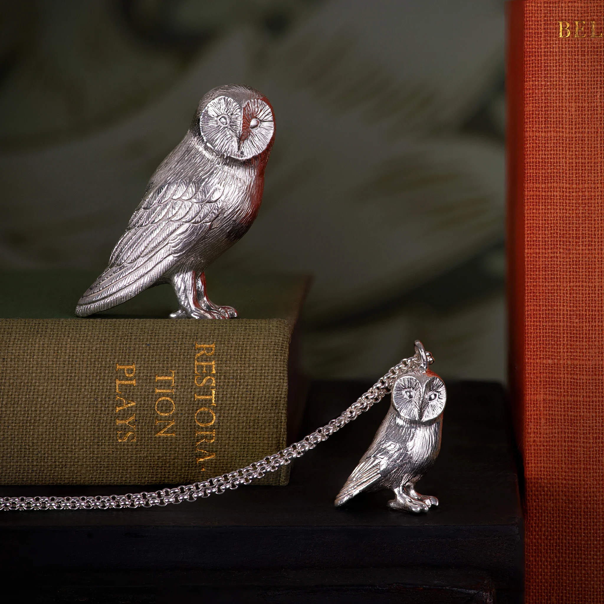 Owl Necklace (Large) - Image 2